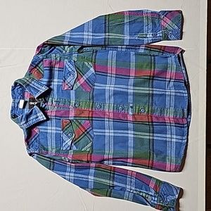 Billabong kids flannel shirt Size 8